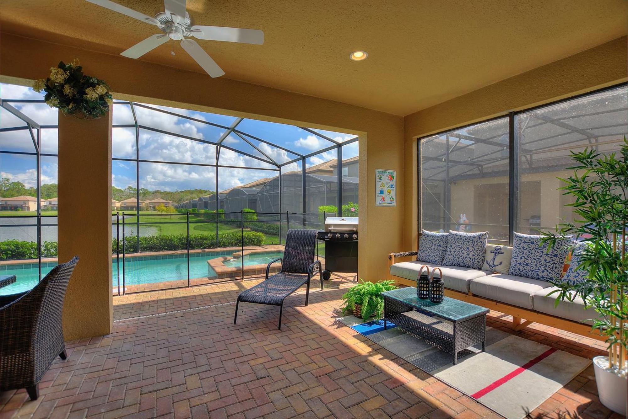 Stylish Cozy Family Getaway With Private Pool And Lake View Kissimmee Dış mekan fotoğraf