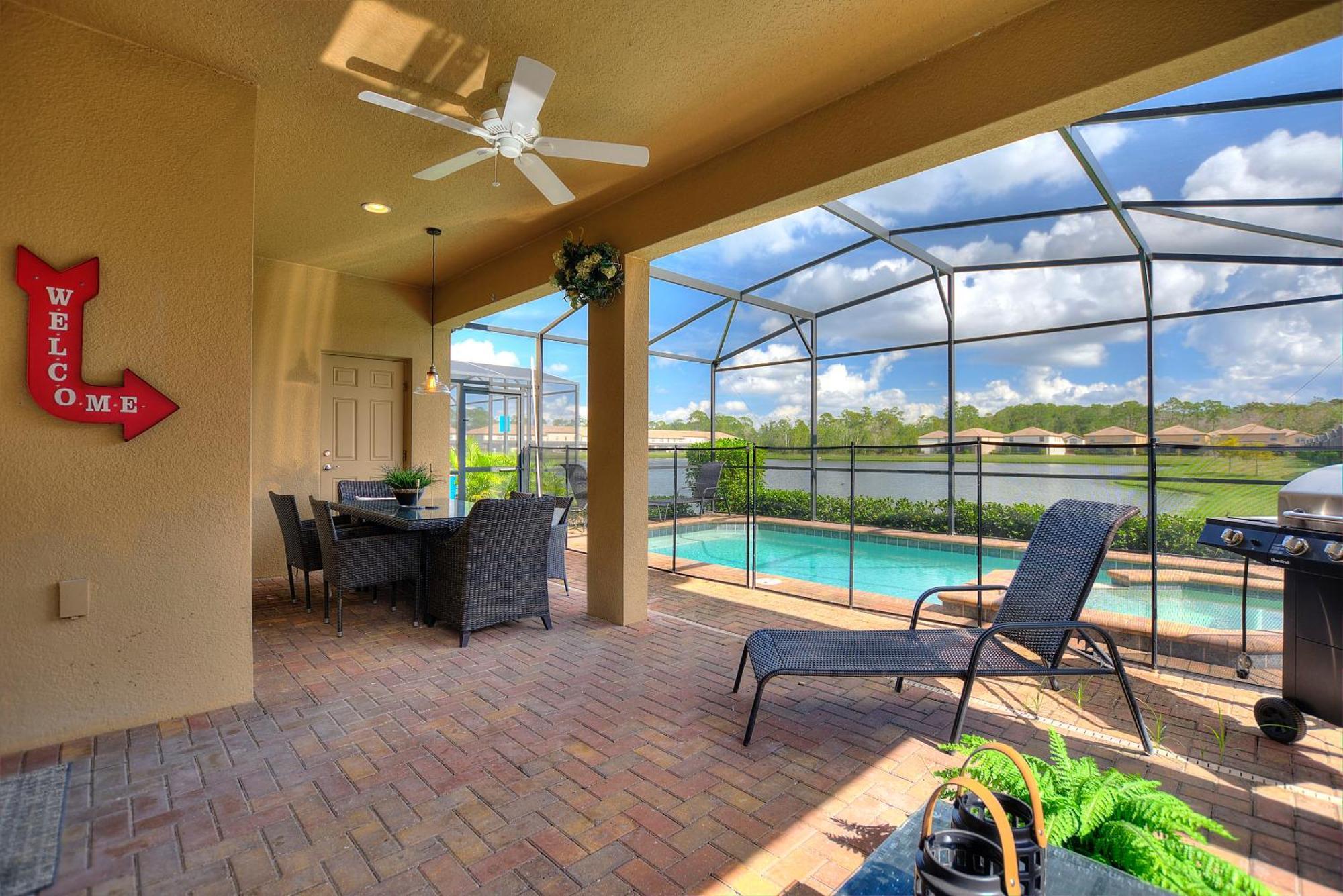 Stylish Cozy Family Getaway With Private Pool And Lake View Kissimmee Dış mekan fotoğraf